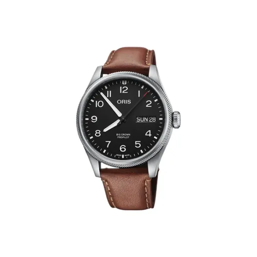 Oris Aviation Collection Автоматический Механический Часы Мужские 44 мм Черный Циферблат