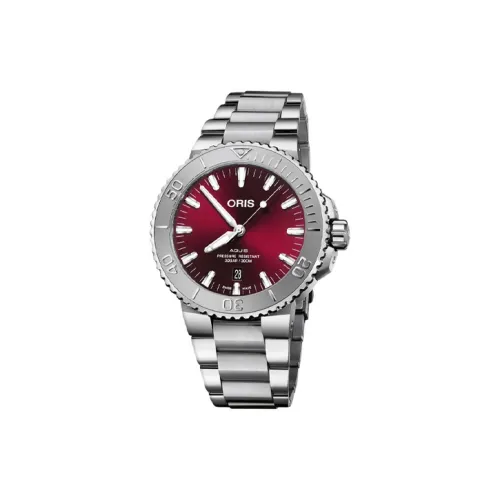 Oris Diving Collection Автоматический Механический Часы Мужские 43,5 мм Красный Циферблат Часов