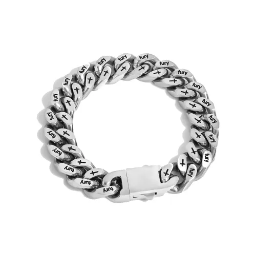 FOREVER MELODY Браслеты из титанового стального сплава Мужской Серебряный