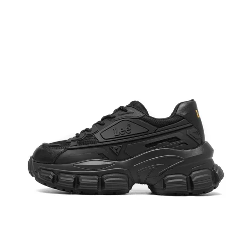 Lee Толстоподошвенные кроссовки Low Top Черные Женские