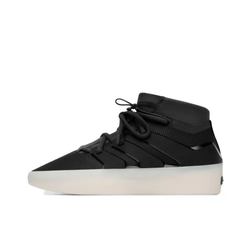 Fear Of God x Adidas Originals Athletics High Топ Баскетбольные кроссовки Унисекс Черный