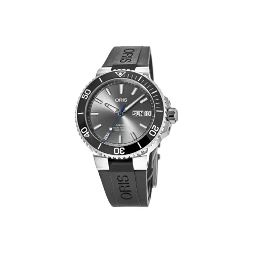 Oris Автоматический Механический Часы Мужские из Коллекции Diving 45,5 мм Серые