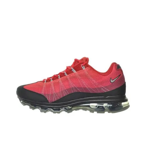 Nike Air Max 95 Dynamic Flywire Амортизация Износостойкий Низкий Топ Повседневная Обувь Мужская Красная