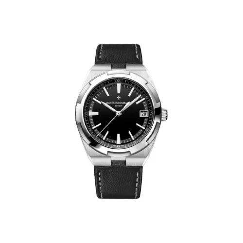 VACHERON CONSTANTIN Автоматический Механический Механизм Мужские Часы Longitudinal and Lateral Collection OVERSEAS 41мм*10,69мм Черные