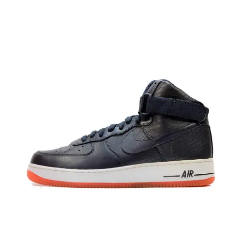 Nike Air Force 1 Амортизация Высокие Кроссовки для скейтбординга Мужские Черные