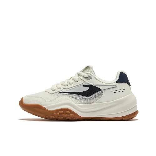 Erke Амортизация Износостойкий Низкий Топ Casual Женские Микрокристаллический Белый Fjord Синий