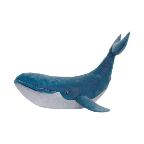 JELLYCAT Ocean Series AMAZING Gilbert Blue Whale Куклы Плюшевая кукла 62 см Высота