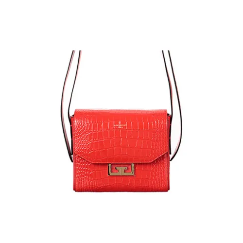 GIVENCHY Телячья кожа Сумка через плечо Сумка на плечо Женская Красная
