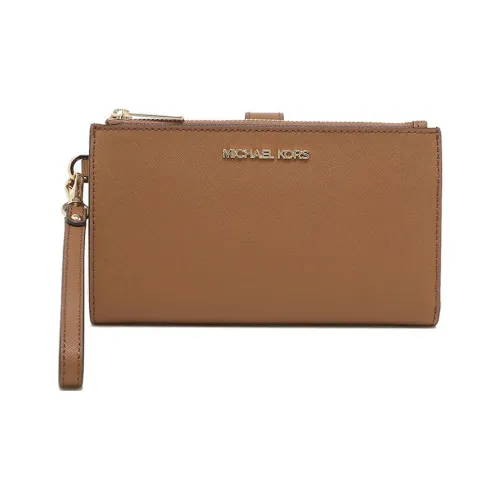 MICHAEL KORS Jet Set Saffiano кожа кошелек большой женский коричневый