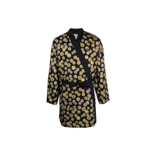 MOSCHINO Черный Золотой Мужской Халат для ванной