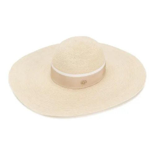 Maison Michel Hemp Шапки и Кепки Женские Бежевые