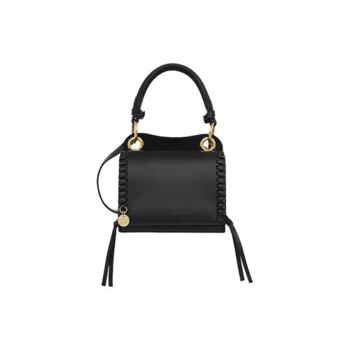 See By Chloe Tilda Гладкая замша коровья кожа сумка через плечо мини женская черная