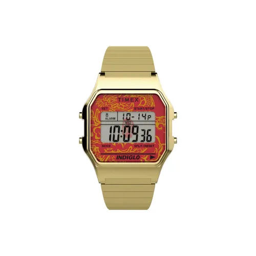 TIMEX Наручные часы Electronic Механизм Нержавеющая сталь Ремешок 36 мм Серый циферблат Унисекс TW2W49400