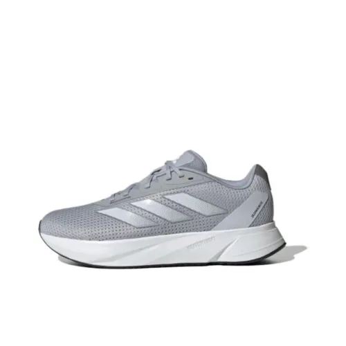 Adidas Duramo Sl Low Топ Беговые кроссовки Мужские Серебристо-белые