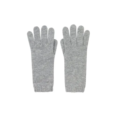 JOHNSTONS OF ELGIN Вязаные перчатки Женские Серые