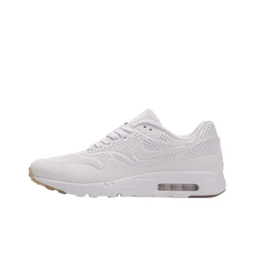 Nike Air Max 1 Low Топ Casual Унисекс Белый