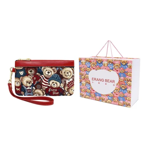 ERANGBEAR Ткань Монетница Стандартная Женская Белый Розовый Синий Зеленый