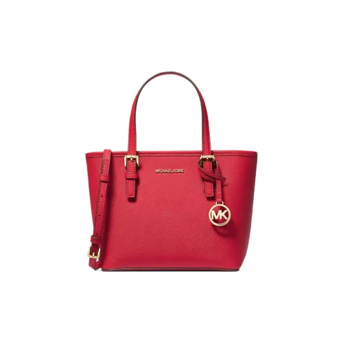 MICHAEL KORS Jet Set Кожа Тоут Сумка Сумка для покупок Сумка Сумка через плечо Мини Женская Красная