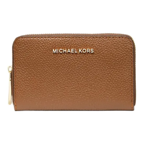 MICHAEL KORS Кожа Кошелек Маленький Женский Коричневый