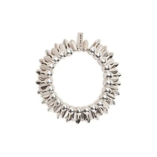 ISABEL MARANT Олово Браслеты из латанию Женские Серебряные