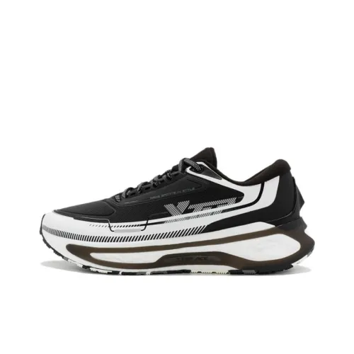 XTEP Беговые кроссовки Low Top Черный Белый Мужской