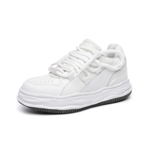 XJXY Casual Низкий Топ Белый Унисекс