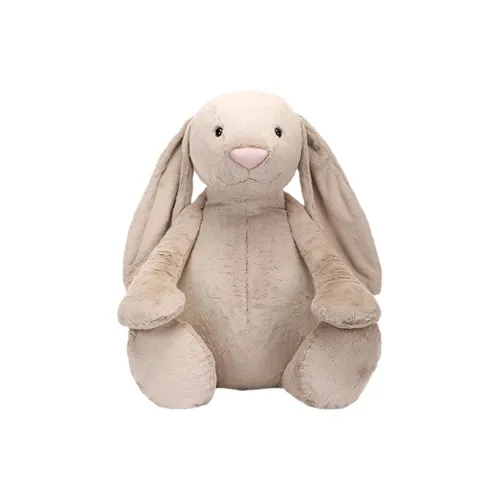 JELLYCAT Shy Collection Кролик Бежевый Экстра-большой Куклы Плюшевая кукла 138 см Рекомендуемый рост