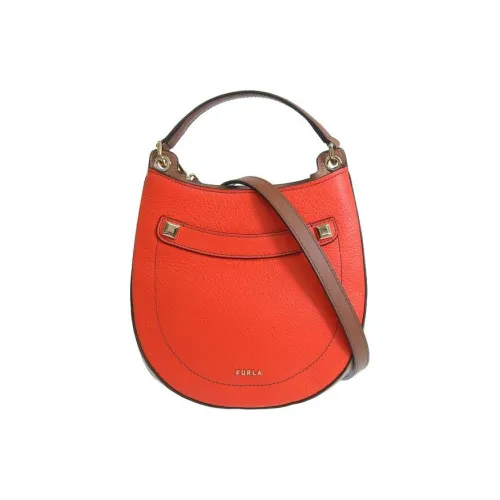 Furla Кожа Сумка через плечо Сумка Женская Апельсин и Карамель