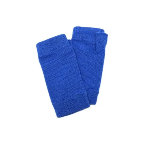 JOHNSTONS OF ELGIN Вязаные перчатки Женские Синие