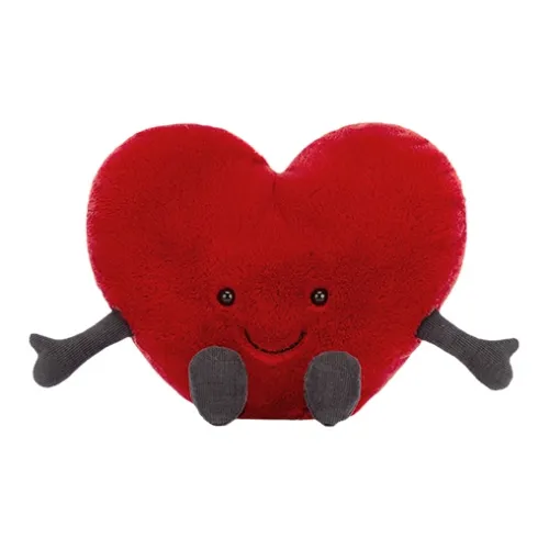 JELLYCAT Valentine's Day Collection Сердце Кукла Плюшевая Кукла Длина (длина тела) 17 см Длина Тела 11 см