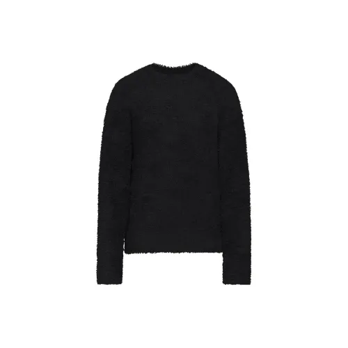 SKIMS Cozy KNIT Унисекс Пуловер Pajama Топ Унисекс Onyx Оникс