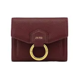 Бургундский с рельефом, текстура кожа