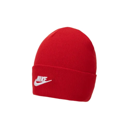 Nike Хлопок Полиэстер Beanies Унисекс Красный