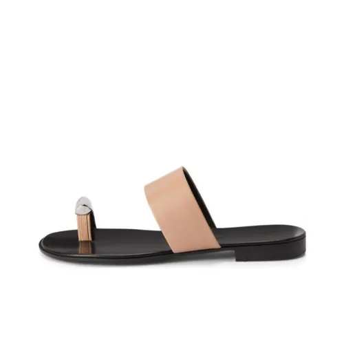 Giuseppe Zanotti GZ Norbert Резина Слипоны Мужской Светло-Коричневый Черный