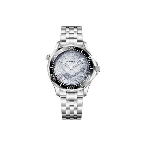 Lawrence Li Автоматический Механический Механизм Мужские Часы 40мм*40мм Серебряный