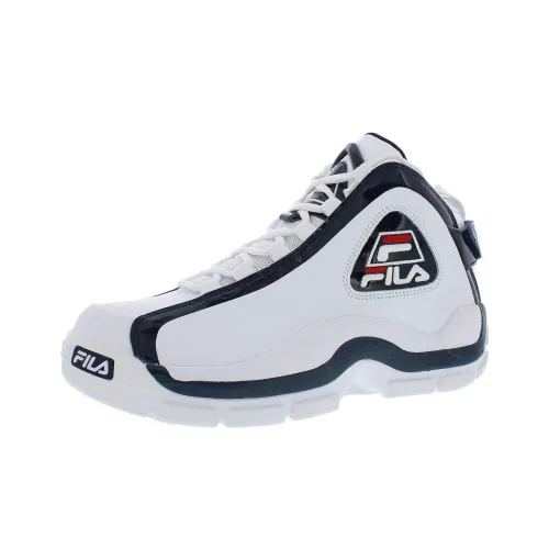 FILA Grant Hill 2 Баскетбольные кроссовки Low Топ Белый Синий Мужской