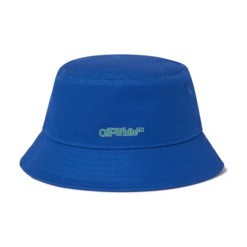 Off Белый Cotton Bucket Hats Kids