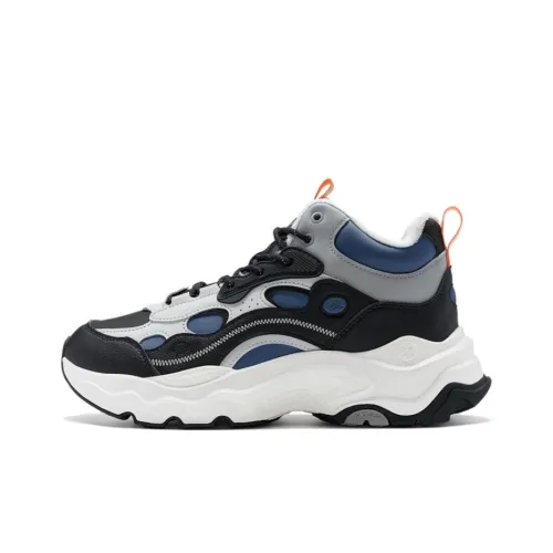 XTEP Red Rock 3,0 Slip Устойчивый к истиранию Casual Мужской Черный Серый Синий