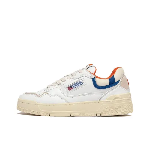 AUTRY Clc Low Топ Скейтборд Кроссовки Мужские Белые