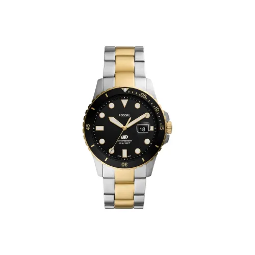 FOSSIL Наручные часы Кварцевый механизм 42 мм Черный циферблат Мужские часы