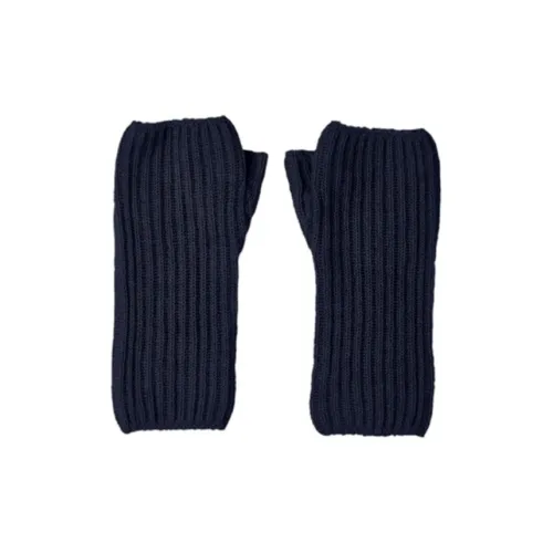 JOHNSTONS OF ELGIN Вязаные перчатки Женские Морской синий