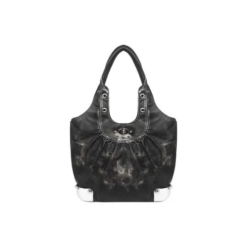 Kenghua Village Сумки через плечо Дымчатый черный Коричневый Женские