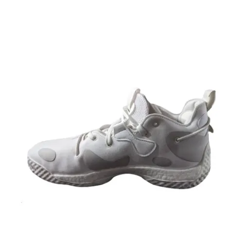 Adidas Harden Vol.6 Баскетбольные кроссовки Low Топ Белый Серый Мужской