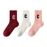 Бургундский + Белый + Розовый