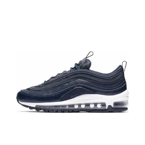Nike Air Max 97 Износостойкий и Легкий Низкий Топ Повседневная Обувь Женская Черная