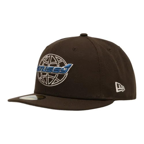 Stussy Полиэстер Кепки Унисекс Коричневый