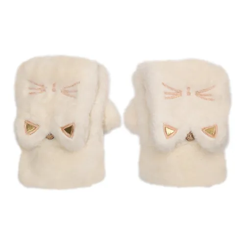 WHY PLAY Полиэфирный трикотаж Перчатки Женские