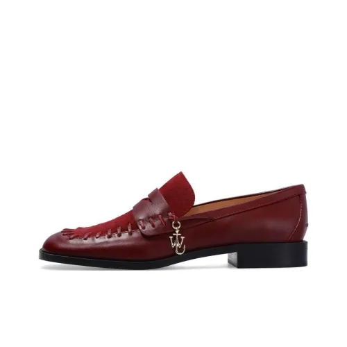 JW Anderson Лоферы Бургундский Женские