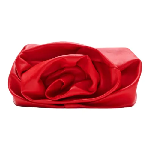 Burberry Lambskin Clutch Women's Mailbox Red Бургони Клатч из овечьей кожи женский бренд Mailbox красный