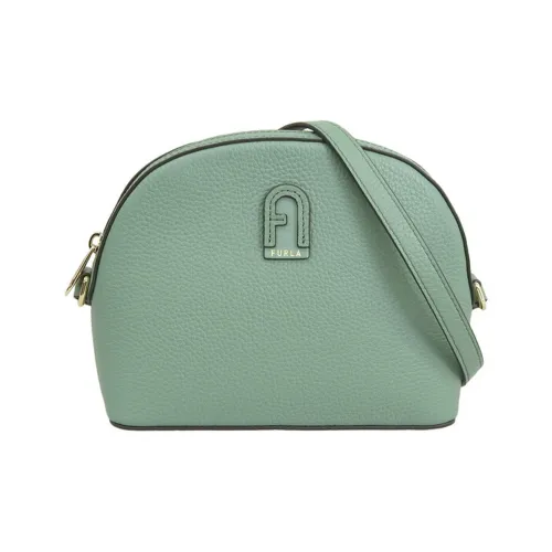Furla Кожа Сумка через плечо Сумка на плечо Женская Timo Зеленая